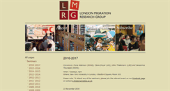 Desktop Screenshot of lmrg.org.uk